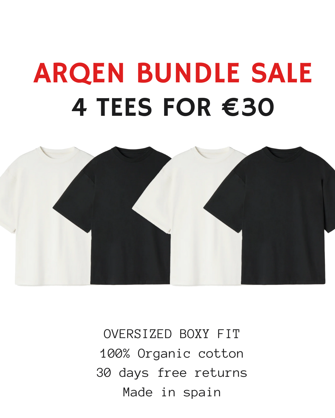 Arqen - Basic T-shirt bundle